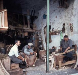 Réthymnon, Altstadt. Werkstatt der Sattelmacher