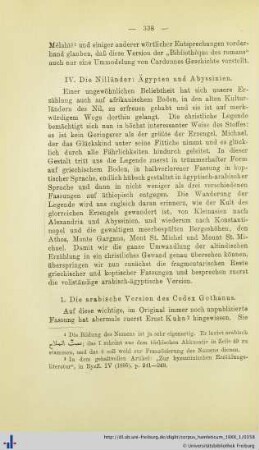 IV. Die Nilländer: Ägypten und Abyssinien