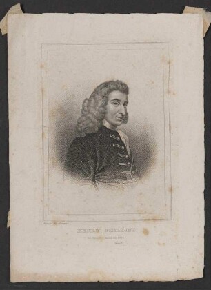 Porträt Henry Fielding (1707-1754)