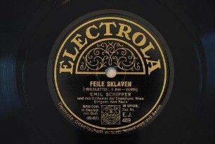 Feile Sklaven : ("Rigoletto", II. Akt) / (Verdi)