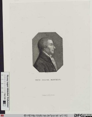 Bildnis Rudolf Zacharias Becker
