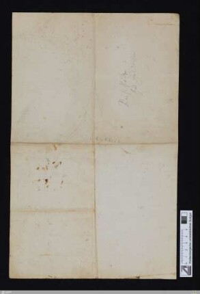 Reisepass Hölderlins von Bordeaux nach Straßburg - Cod.poet.et.phil.fol.63,V,b,5 : [ausgestellt] "Bordeaux, le vingt du mois de Floréal, an dix de la république Française ..." [= 10. Mai 1802]