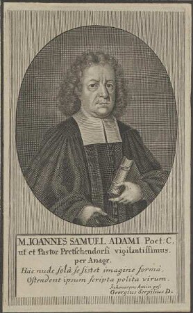 Bildnis des Ioannes Samuel Adami
