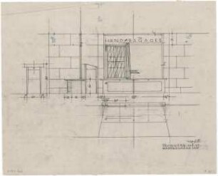 Döllgast, Hans; München; Hauptbahnhof, Nr. 9B - Schalter, Handbaggage (Ansicht)