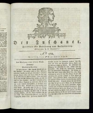 No. 132 - 3. November 1821