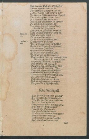Die Nachtigall.