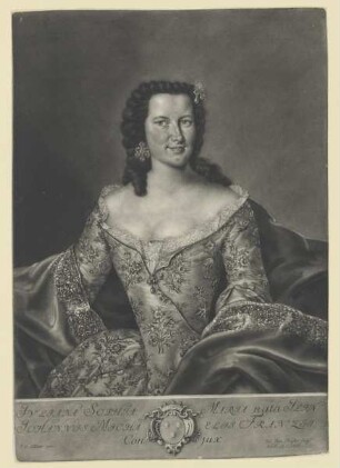 Bildnis der Jvliana Sophia Maria Franzius