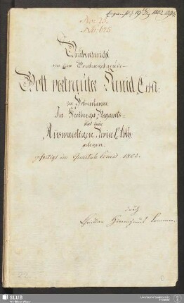 Grubenbericht von dem Grubengebaeude Gott vertrauter Daniel Erbst: zu Hohentanne - 17.6531 4. : In Freiberger Bergamts- und deren Auswaertigen Revier 1ste Abth: gelegen