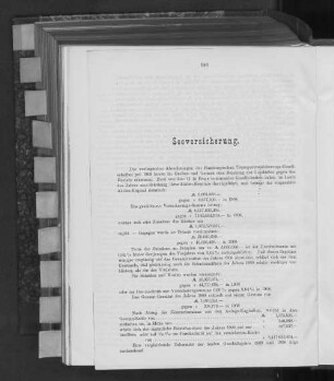 Seeversicherung.