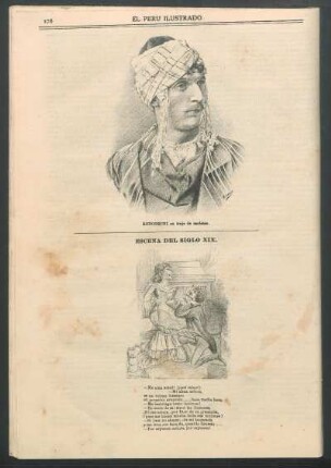 [Retrato de Luis] Roncoroni en traje de carácter.