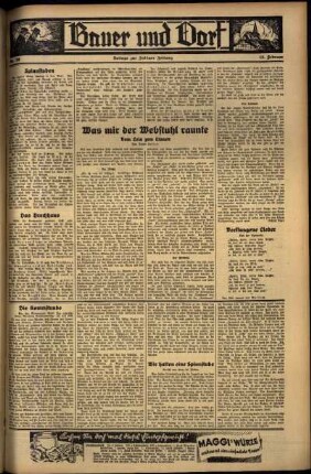 Zweite Ausgabe vom Freitag, den 15. Februar 1935.
