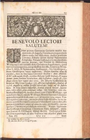 Augustanum Chronicon Ecclesiasticum