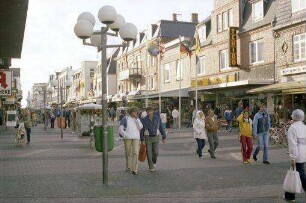 Westerland: Fußgängerzone Friedrichstraße