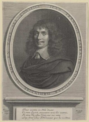 Bildnis des Iean Francois Sarrasin