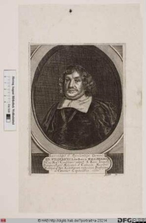Bildnis Wilderich von Walderdorff (1660 Reichsfrhr.)