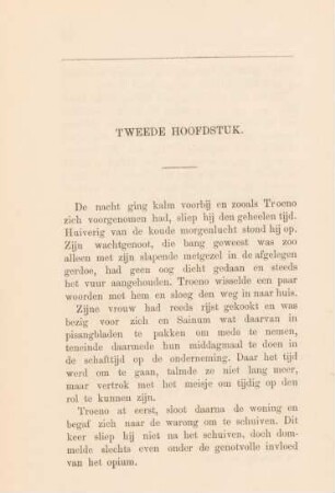 Tweede hoofdstuk