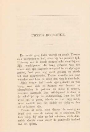 Tweede hoofdstuk