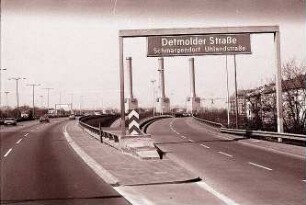 Berlin: Stadtautobahn Süd; Abschnitt Detmolder Straße