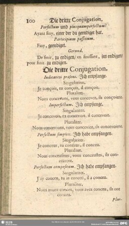 Die dritte Conjugation