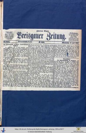 17.07.1901 (Zweites Blatt)