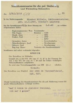 Fischer, Wilhelm