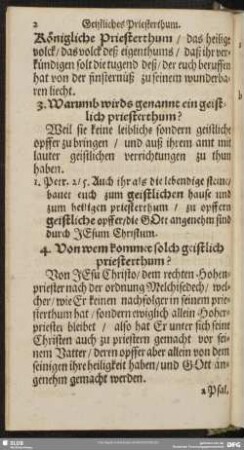 4. Von wem kommet solch geistlich priesterthum?