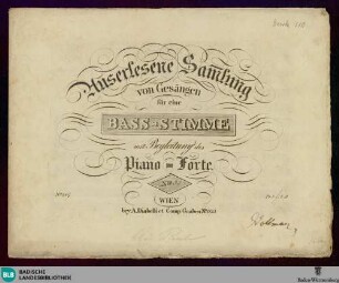 Recit und Aria : (Strazzias l'amato oggetto). (Ach muss ich ihr entsagen); aus der Oper: IL PIRATA, von Vinc. Bellini