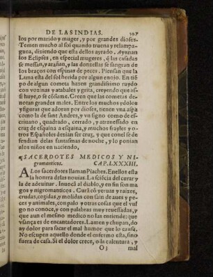 Sacerdotes Medico Y Nigromanticos. Cap. LXXXIII