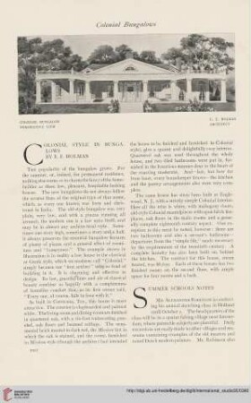 35.1908 = Nr. 137: Colonial style in bungalows