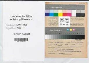 Entnazifizierung August Forster, geb. 28.08.1899 (Oberbrandmeister)