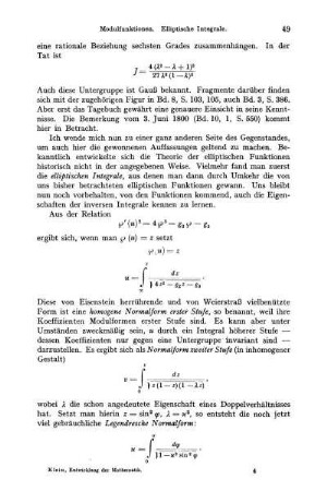 Elliptische Integrale und arithmetisch-geometrisches Mittel.