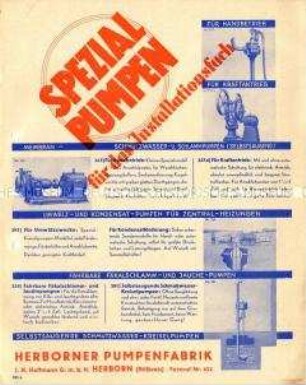 Spezialpumpen