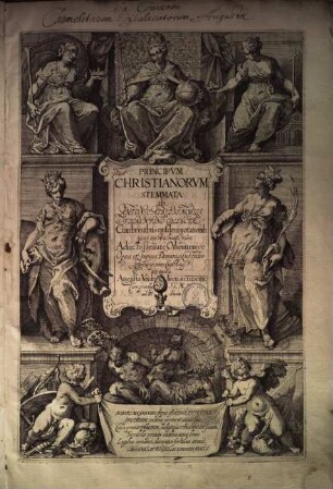 Principum Christianorum stemmata : cum brevibus ejusdem notationib.