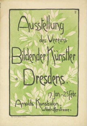 Ausstellung des Vereins Bildender Künstler Dresdens