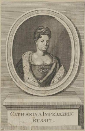 Bildnis der Catharina, Zarin von Russland