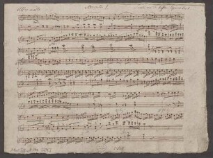 Sonatas, pf, op. 10/1, F-Dur - BSB Mus.Schott.Ha 3243 : [heading:] Sonata 1. // Sonate von F. Kessler. Opus 10 Liv 1.