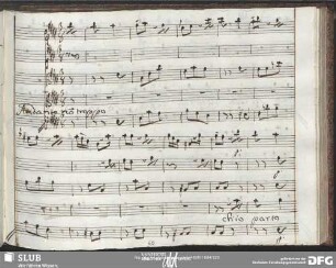 Aria: Ch'io parto reo lo vedi
