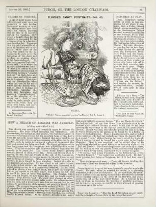 Punch's fancy portraits. - No. 45
