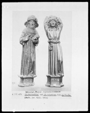 Zwei Heiligenfiguren