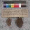 Heinrich Abt von Fulda (Fuldensis) erteilt mit Billigung des Dekans Marquard und des Konvents seine Zustimmung zur Übertragung des Patronats der [Pfarr-] Kirche zu Salzungen (-gin) und der davon anhängigen Kirchen, die ursprünglich vom Kloster Fulda zu Lehen rührten, an das Nonnenkloster Allendorf (Aldin-) bei Frankenstein (Frankin-). Die Schenkung hat Heinrich Herr von Frankenstein mit Willen seiner Söhne Heinrich und Ludwig vorgenommen; er hatte das Patronat von den Ausstellern zu Lehen. Es siegeln (1) Abt und (2) Konvent.