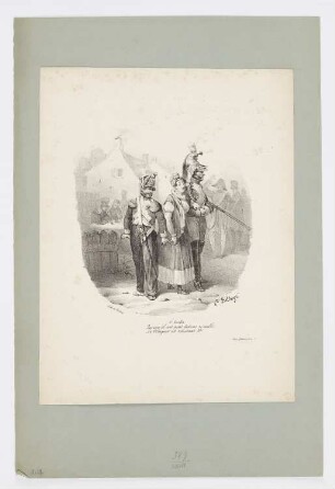 3.e Couplet..., aus: "Les jolies soldats français"