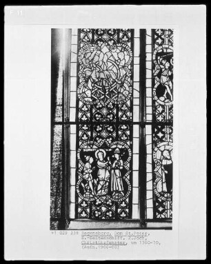 Fenster s X, Christinafenster, Felder: Szenen des Martyriums von Sankt Christine