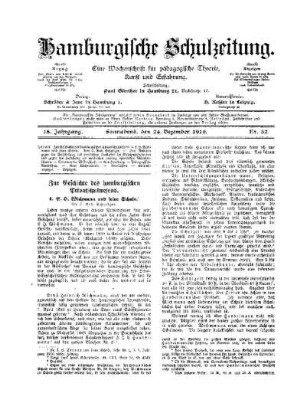 Zur Geschichte des hamburgischen Privatschulwesens : 4. E. H. Wichmann und seine Schule