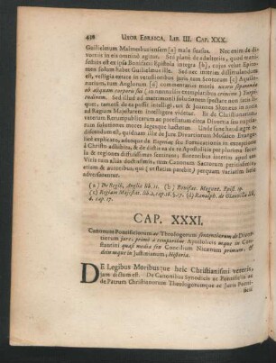 Cap. XXXI.