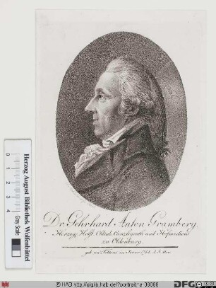 Bildnis Gerhard Anton Gramberg