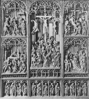 Güstrow, St. Marien, Schnitzaltar; Johann Bromann