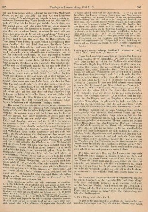 306-309 [Rezension] Heidegger, Martin, Holzwege