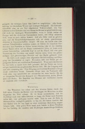 Weinbau.
