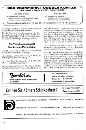 Die Terraingesellschaft Blankenese-Marienhöhe