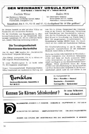 Die Terraingesellschaft Blankenese-Marienhöhe
